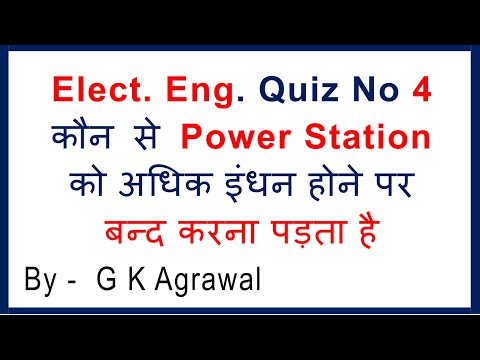 Electrical Eng Interview questions, quiz in Hindi, part 4 Video