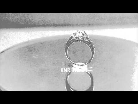 14K WHITE GOLD CUSHION CUT DIAMOND ENGAGEMENT RING PRONG 1.45CTW H-VS2 EGL USA - KNR INC - 681