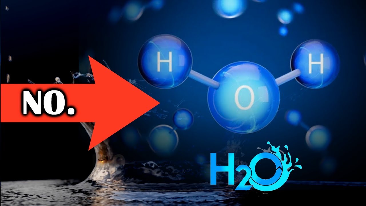 ¿Por qué NO PODEMOS Crear Agua si sabemos la Fórmula?