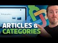 Joomla 4 Articles & Categories Tutorial: Everything You Need To Know!