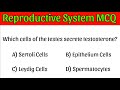 Reproductive System MCQ Human Reproduction NEET MCQ Biology 2024 Neet 2024