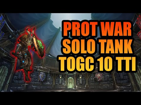 Prot Warrior Solo Tank TOGC 10 Tribute to Insanity | WOTLK Classic