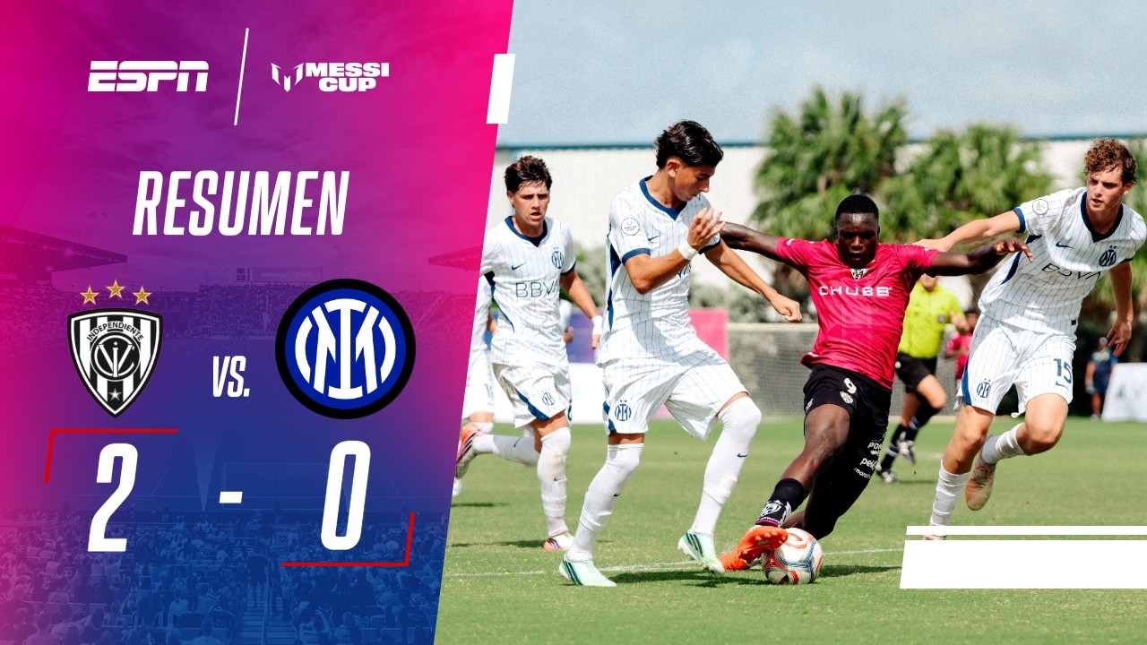 INDEPENDIENTE DEL VALLE SUPERÓ AL INTER DE MILÁN POR LA MESSI CUP | IDC 2-0 INTER | RESUMEN