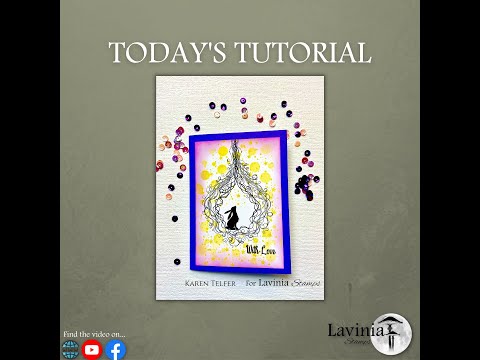 With Love and Pipin by Karen Telfer - A Lavinia Stamps Tutorial