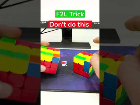 90% of the cubers do this wrong | This is the correct way to do F2L | #cubelelo