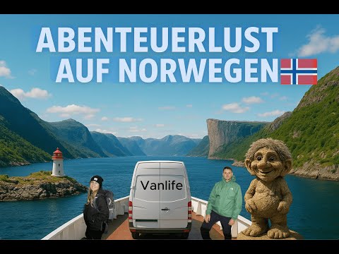 📽️TEIL 1 🇳🇴 ABENTEUER-NORWEGEN// Vom Süden NORWEGENS bis zum PREIKESTOLEN⛰️erstes mal VANLIFE🚐