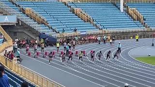 111年臺北市秋季全國田徑公開賽 公開男子100公尺 預賽第12組 文華佑