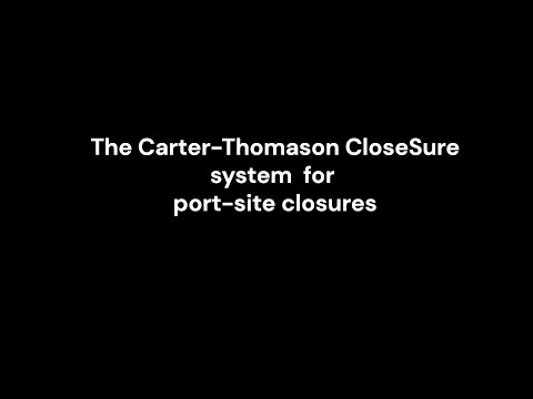 The Carter-Thomason CloseSure system for port-site closures