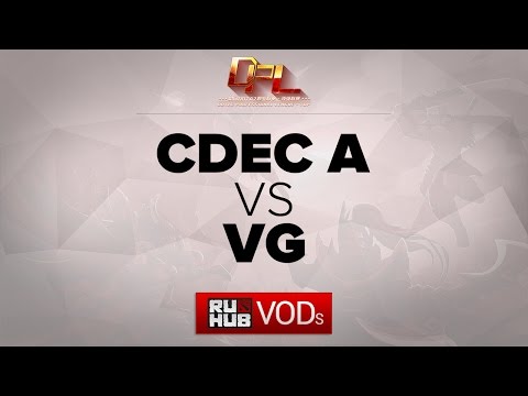 CDEC.A vs VG,DPL Season 1,game 2