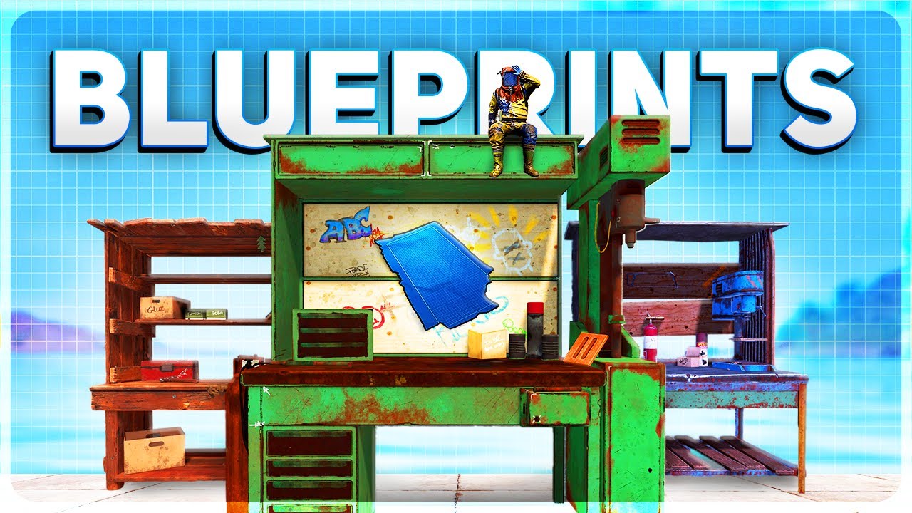 NEW Blueprint Fragment & Workbench Guide | Rust Tutorial