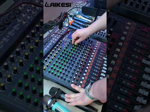 #mixer  New design MG16XU audio mixer with 99DSP and big display