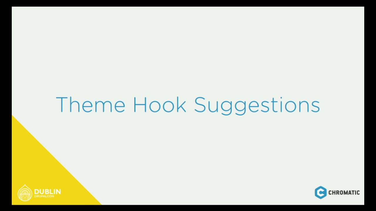 DrupalCon Dublin 2016: Branch Out of Your Comfort Zone with Twig Templates