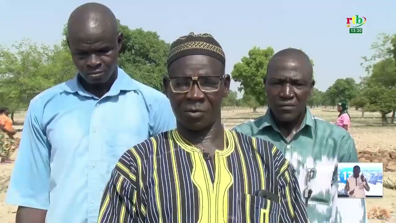Yamané a  bénéficié du soutien d’agents de l’agriculture pour l’aménagement d’un bas-fond