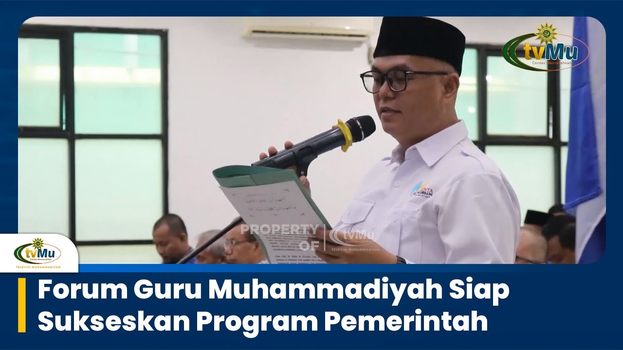 Majelis Dikdasmen PNF PWM Sumatera Selatan Lantik Pengurus Forum Guru Muhammadiyah