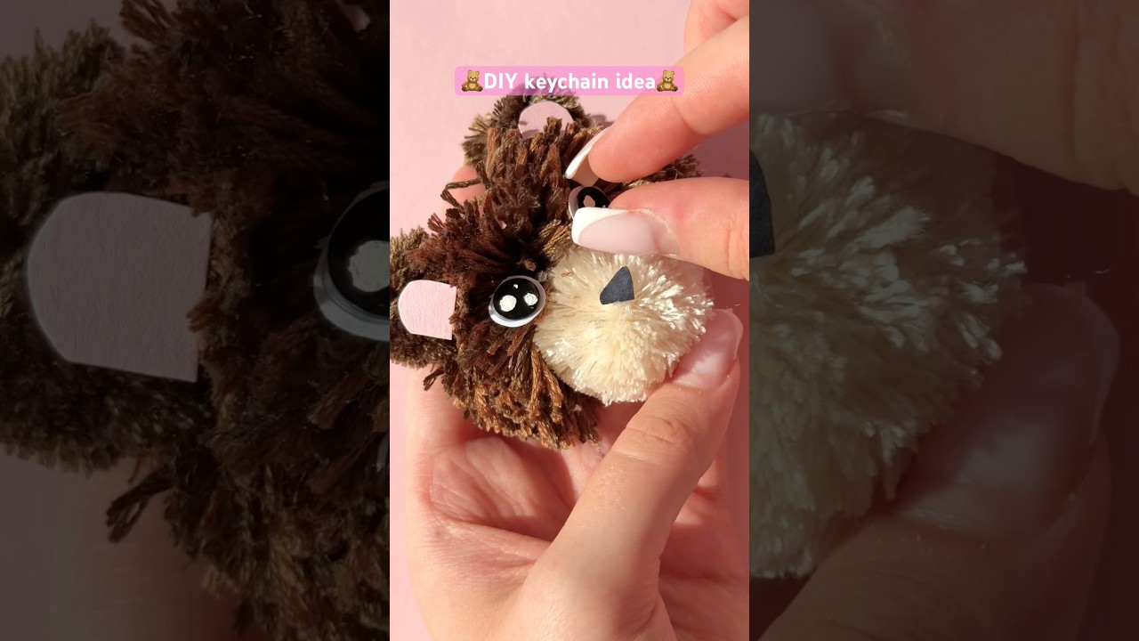 DIY keychain idea🧸💕