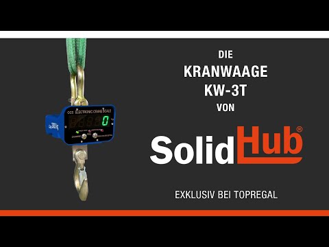 Vídeo do produto Balança de grua KW-3T