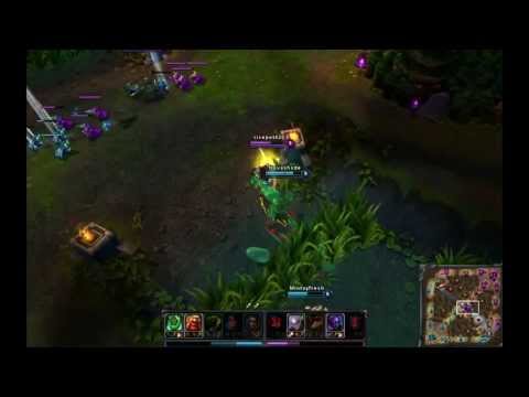 LoL Ranked S3: Diana & Jax VS Gragas & Zac [Mid Lane Fight]