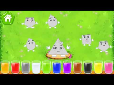 Learning shapes and colors for toddlers 1 - 5 ages Video