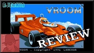 AMIGA : Vroom - Review Commentary and Gameplay !!