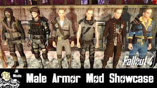 Fallout 4 Mod Showcase - Male Armor Mods