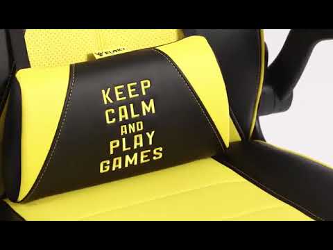 Кресло компьютерное FLOKY Asgard Yellow-Black