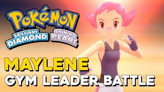 Badge #3: How to Solve Puzzle & Beat Gym Leader Maylene QUICK! Cobble Badge | Pokémon BDSP