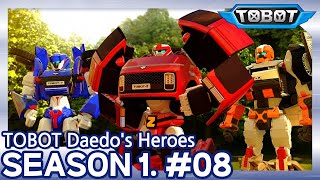 Under the Wrench, Racing the Clock | Daedo's Heroes EP.08 | Tobot English | New Episode