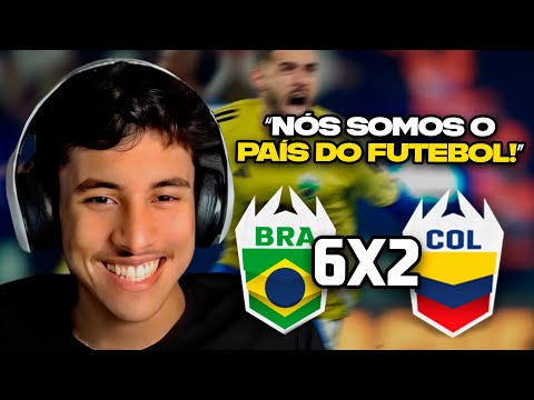 RENATO REAGE: BRASIL 6 X 2 COLÔMBIA | FINAL COPA DO MUNDO KINGS LEAGUE