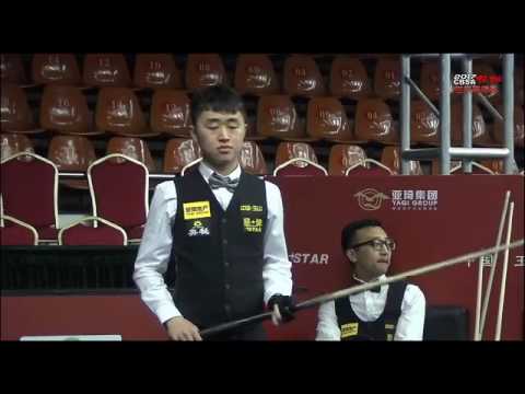 Liu Chuang VS Qiao Zhi - Men - 2017 Chinese Billiards World Championship