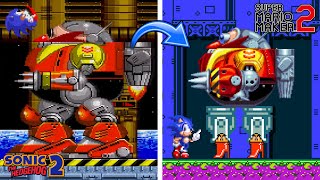 Sonic the Hedgehog 2 Boss Rush in Super Mario Maker 2