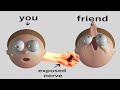Stretchy you - Elastic friend - exposed nerve