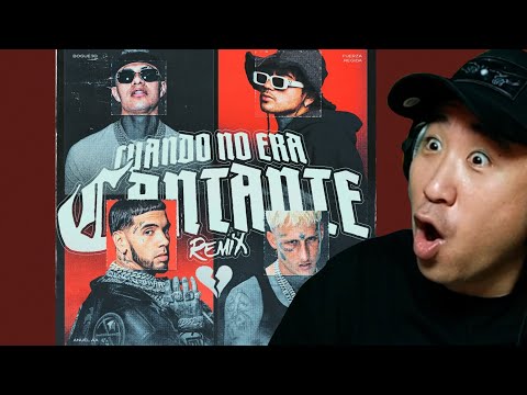 Coreano Loco reacciona a Cuando No Era Cantante Remix 🔥🤯 El Bogueto, Anuel, Fuerza Regida, Yung Beef