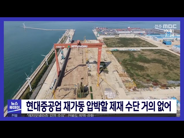 현대중공업 재가동 압박할 제재 수단 거의 없어