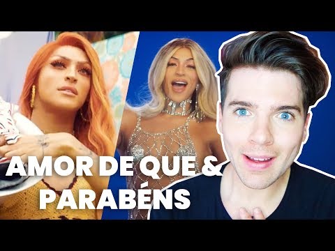 Dutch reaction: Pabllo Vittar  - Amor de Que & Parabéns