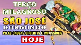 ⚠️ NÃO IGNORE! TERÇO DE SÃO JOSÉ DORMINDO 🙏 Milagre Impossível Começa HOJE
