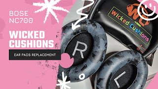 BOSE NC700 | Wicked Cushions | Ohrpolster wechseln | Ear Pads replacement