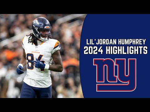 Lil’Jordan Humphrey Highlights 🔥 | Welcome to the Giants
