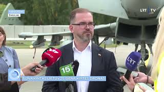 Kauno komentarai po susitikimo su Italijos gynybos ministru ir droną numušusia įgula | 2026-09-15