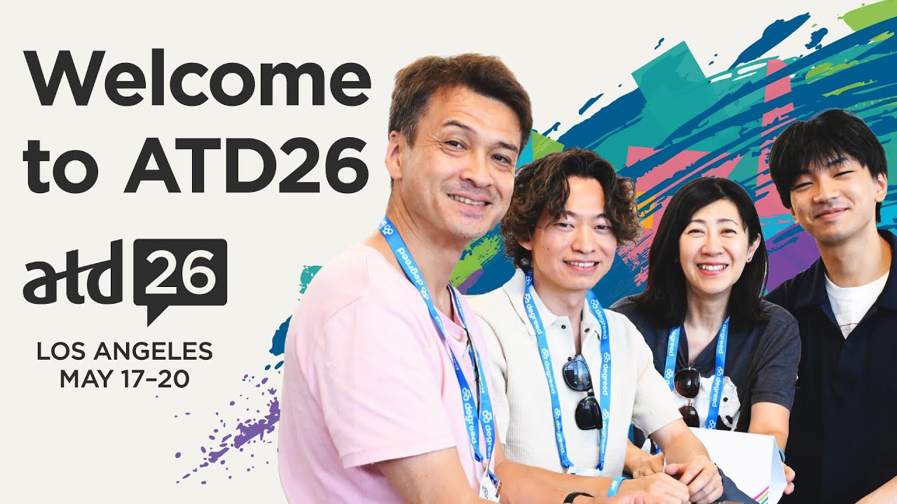 Welcome to ATD 2026!