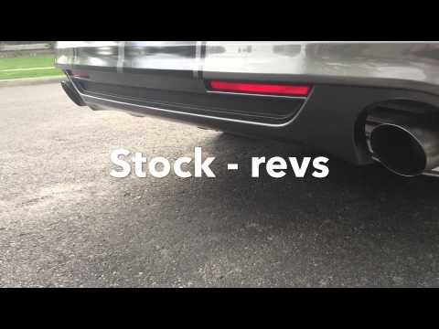 MBRP Axle Back Exhaust On 2014 Mustang V6 3.7