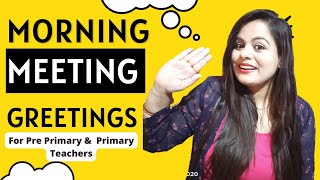 Morning Warm Up Songs To Start The Day | How to greet your students |Greetings |Welcome |Activity