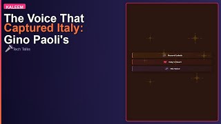 The Italian Singer Who Wrote History in 10 Minutes