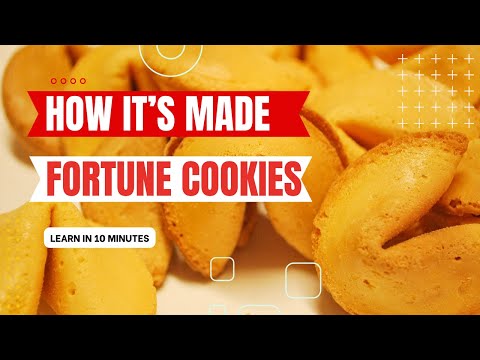 How Fortune Cookies are Made? |DSP Factory Made|