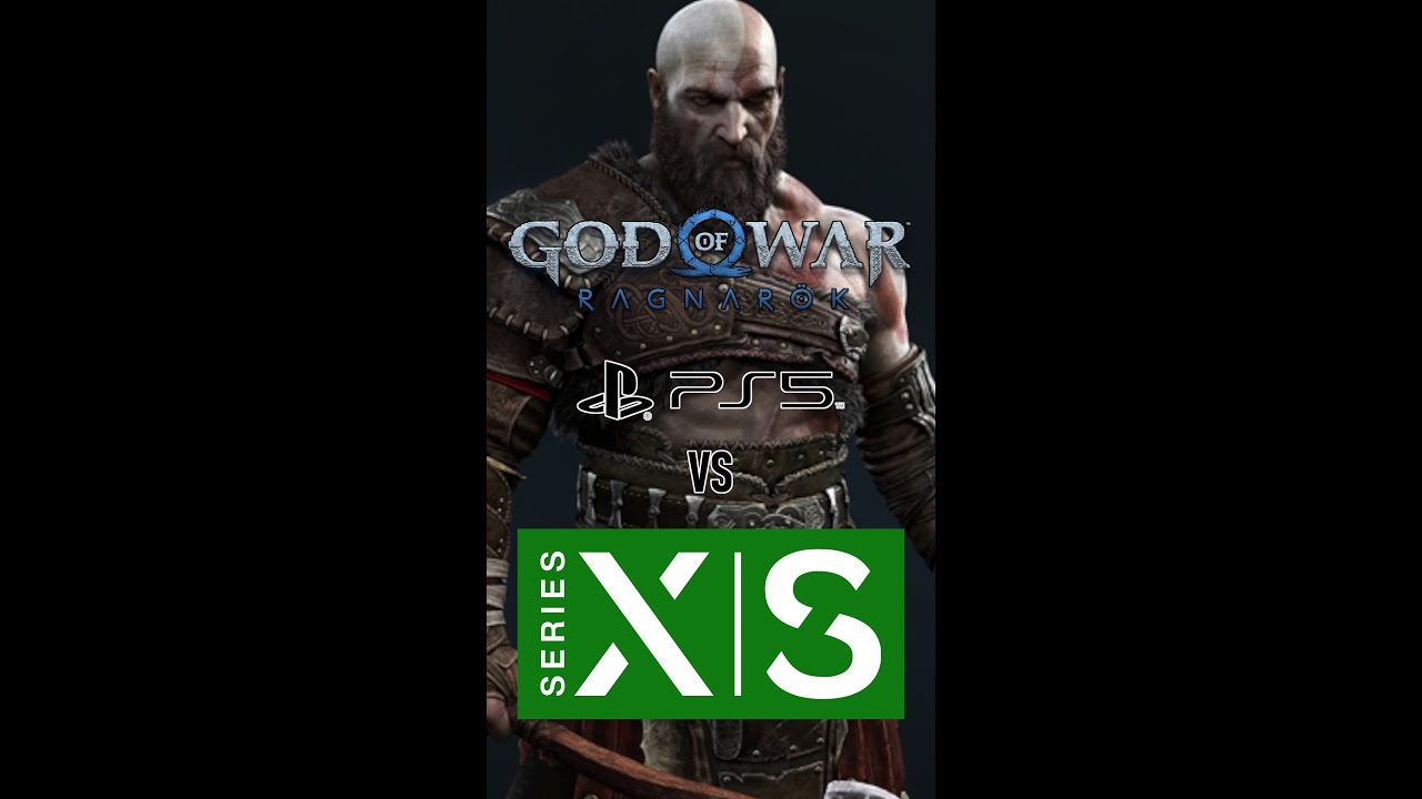 GOW RAGNAROK PS5 VS XBOX SERIES X/S #shorts