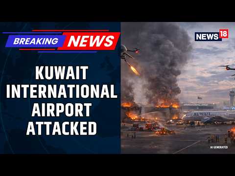 Kuwait International Airport Targeted By Multiple Drones, Causing Infrastructure Damaged | News18