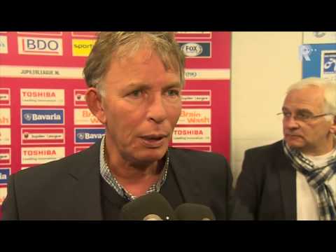 Harry van den Ham in gesprek met verslaggever Sinclair Bischop