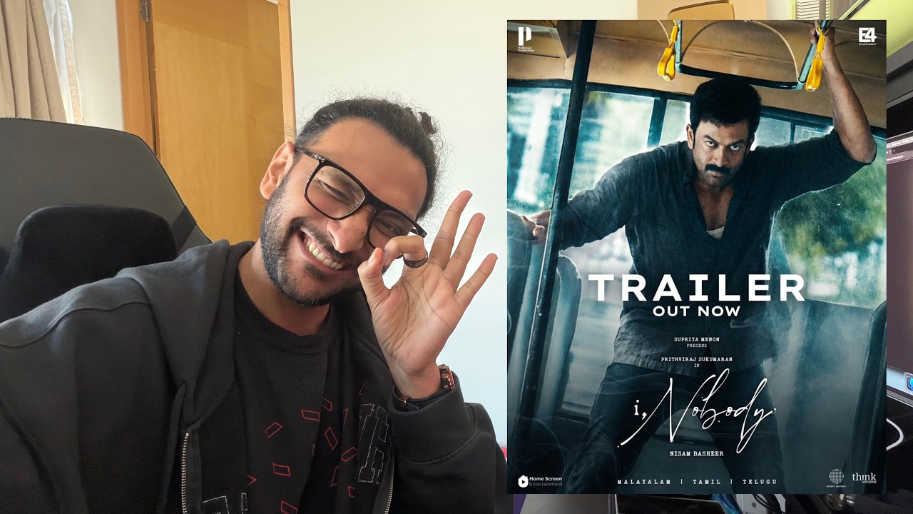 i,Nobody | Trailer Reaction | Prthiviraj | Malayalam
