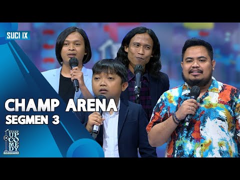 Juri Bilang Egi Haw dan Egik Emka GROGI dan 'GOYANG' - SUCI IX CHAMP ARENA [SEGMEN 3]