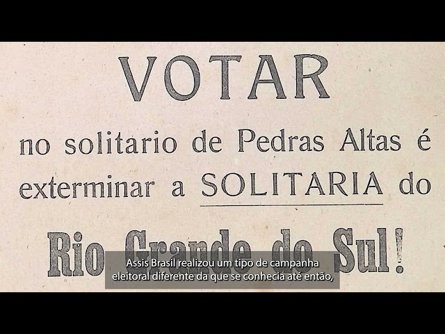 Ep. 1 - A Campanha Eleitoral de 1922