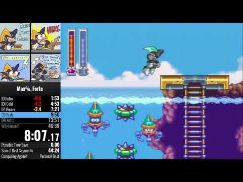 Rockman & Forte | Forte 60 CDs SPEEDRUN | 44:24 *WR*
